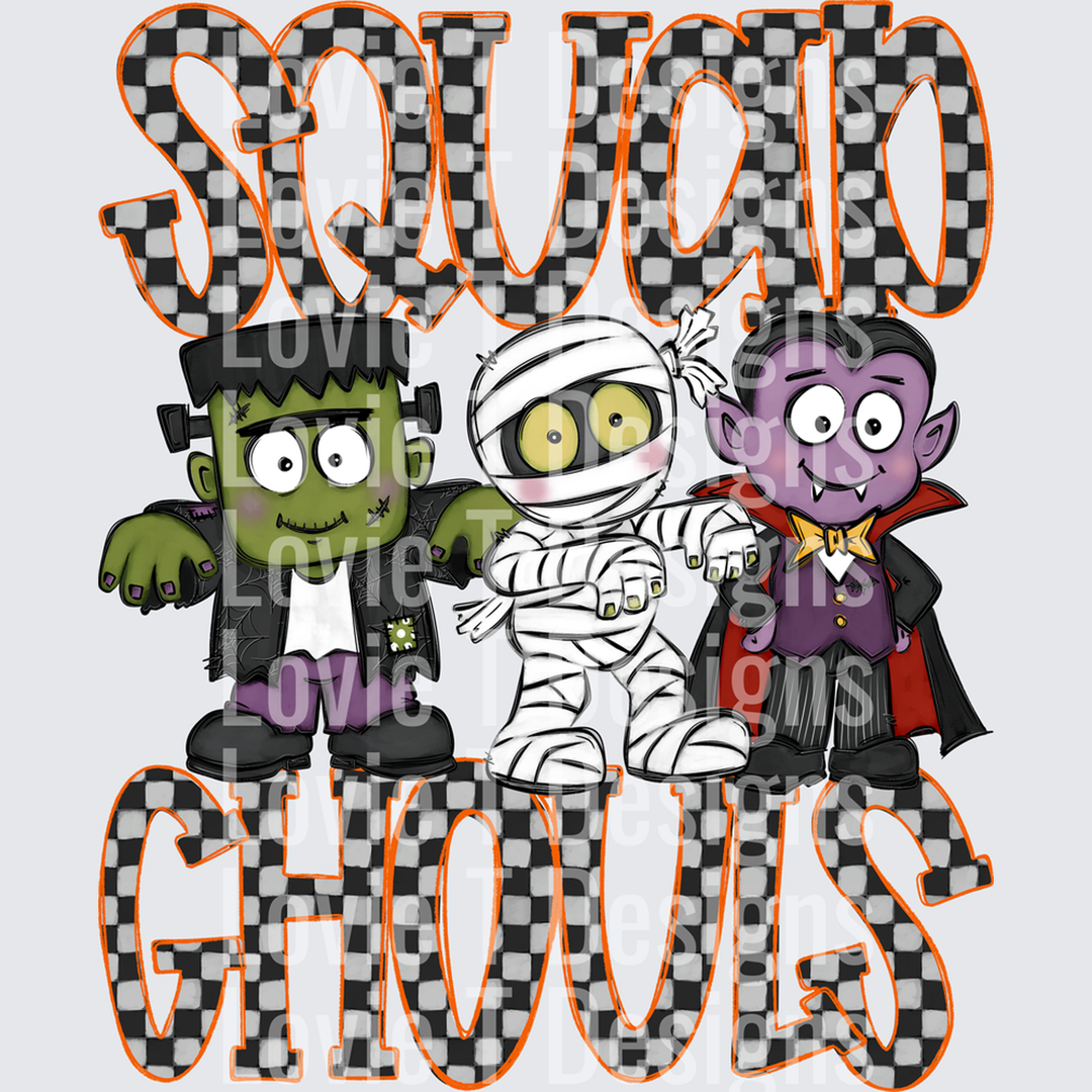Squad Ghouls Monsters – DTF Transfer