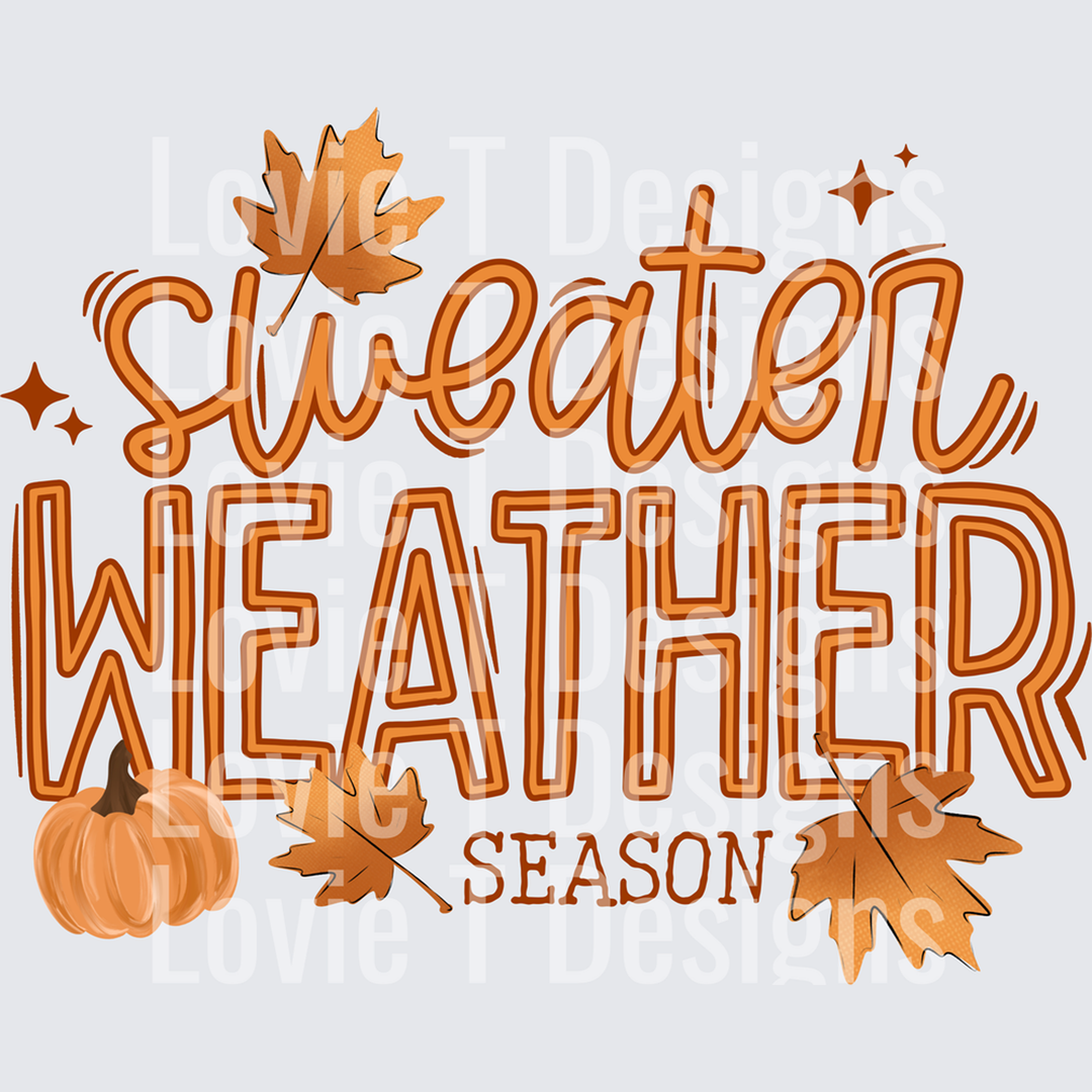 Sweater Weather Season – DTF Transfer
