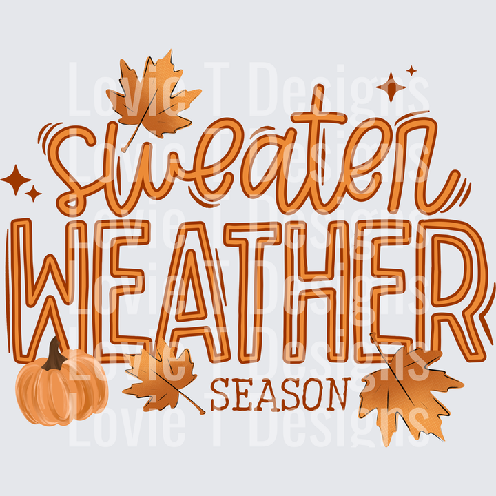 Sweater Weather Season – DTF Transfer