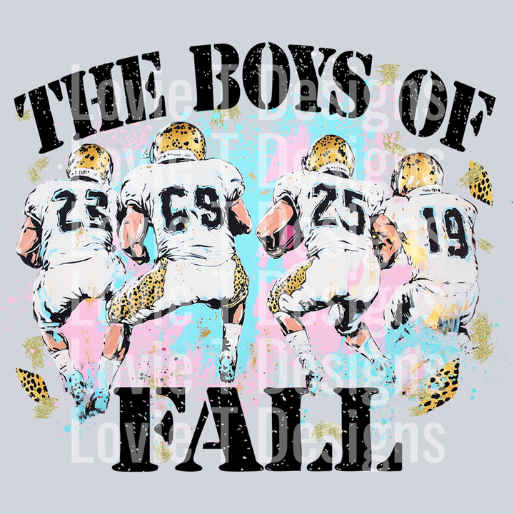 The Boys of Fall – DTF Transfer