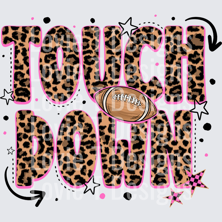 Touchdown Leopard – DTF Transfer