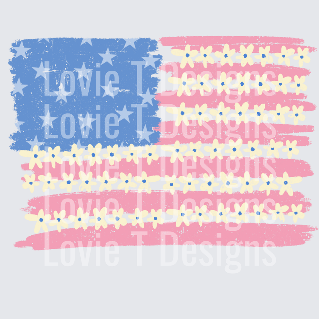 USA Flag – DTF Transfer