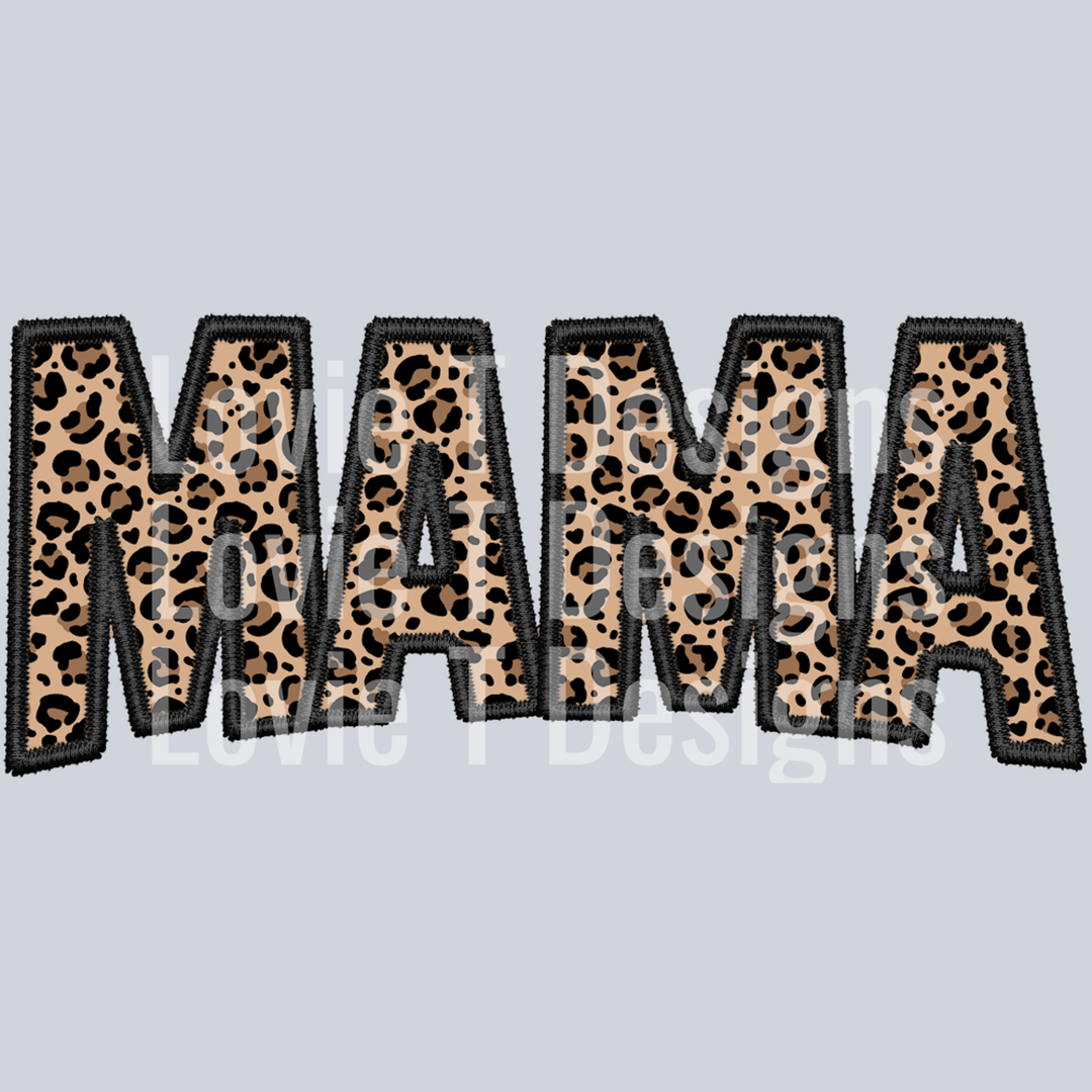 Mama Leopard – DTF Transfer