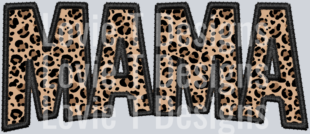 mama - leopard