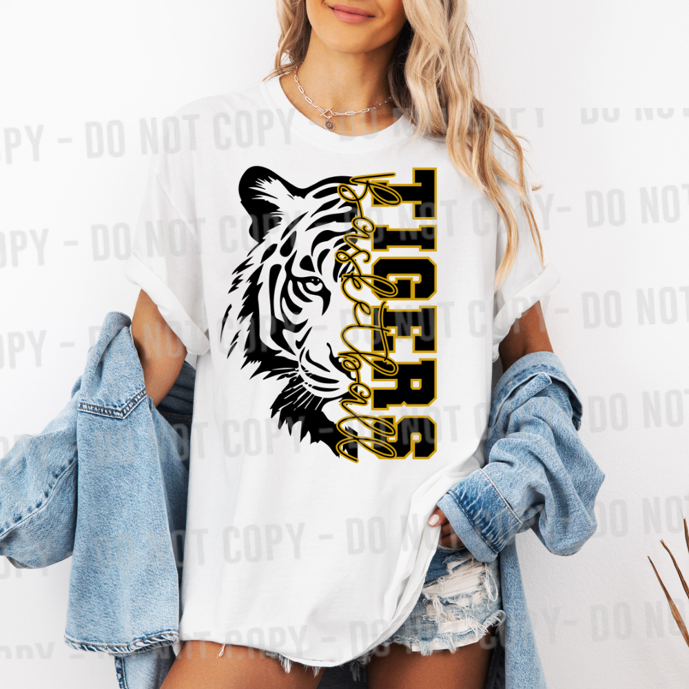 Mascot Face Basketball customizable DTF transfer