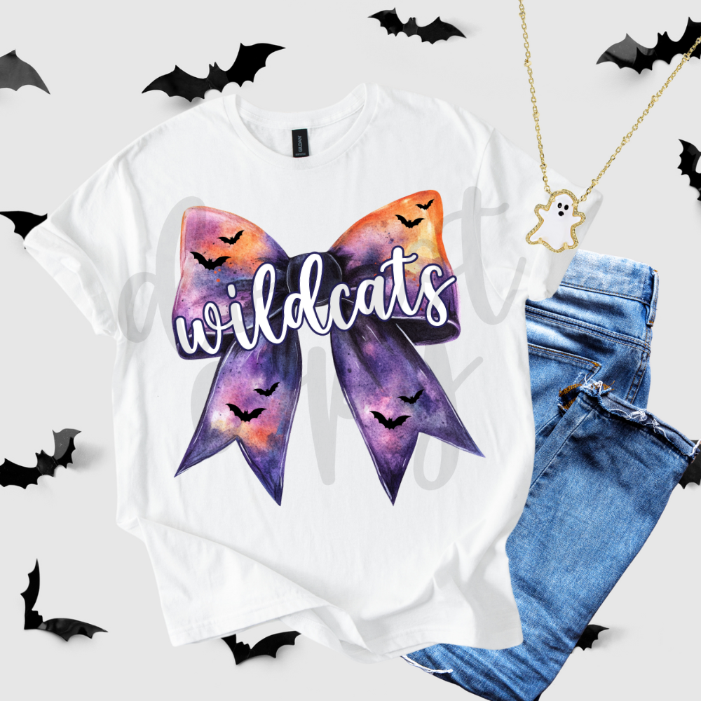 Halloween Bow customizable DTF transfer