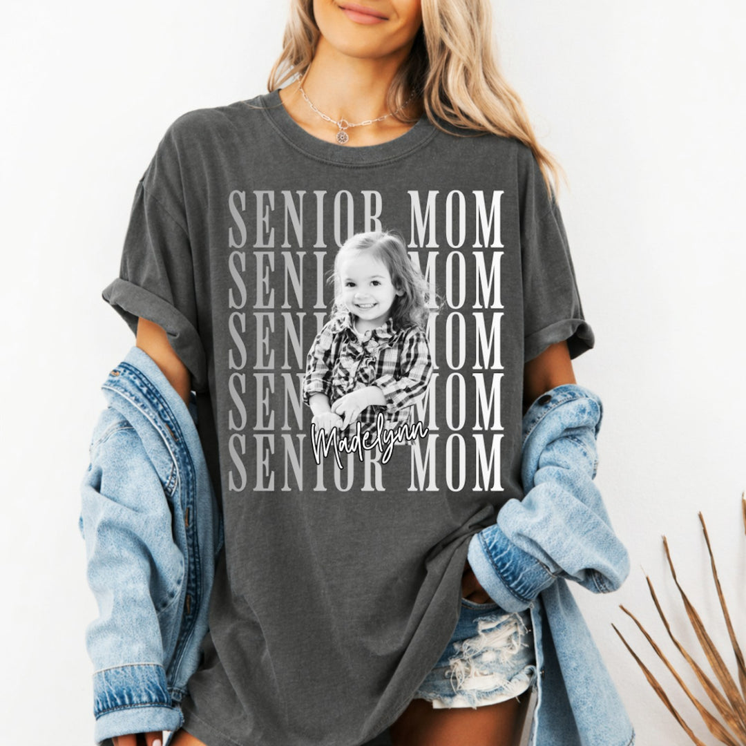 Senior Mom Photo customizable DTF transfer