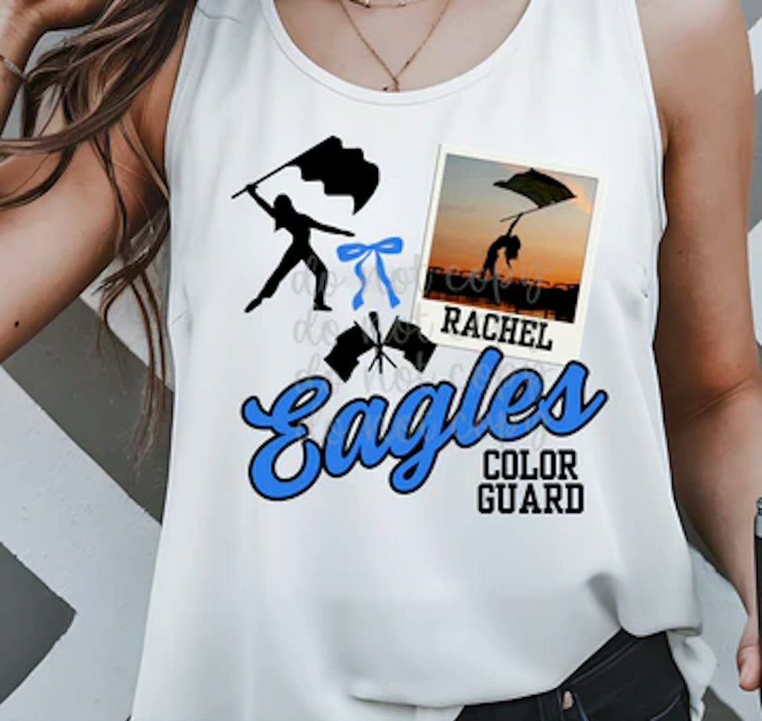 Color Guard Photo customizable DTF transfer mockup