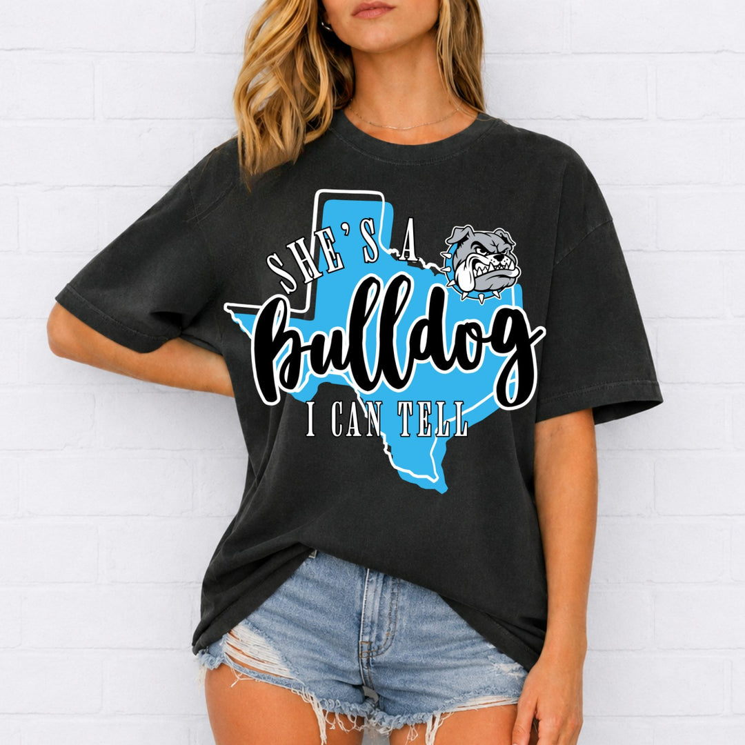 Texas She's a Mascot customizable DTF transfer