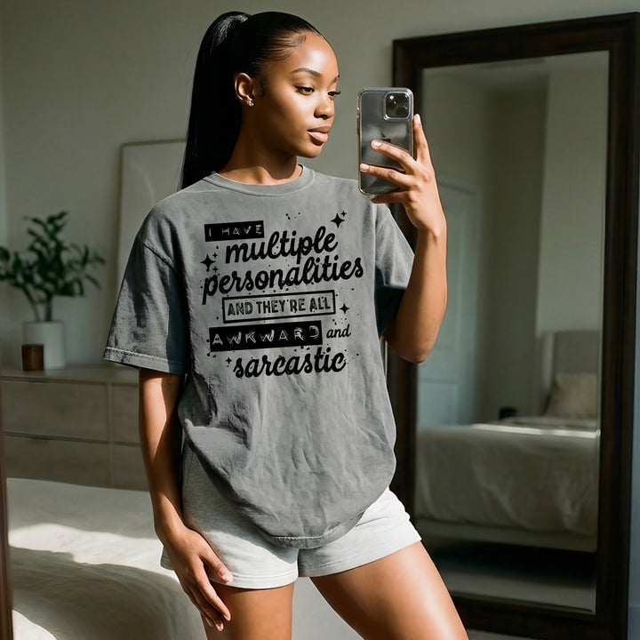 Multiple Personalities (Black) DTF Transfer