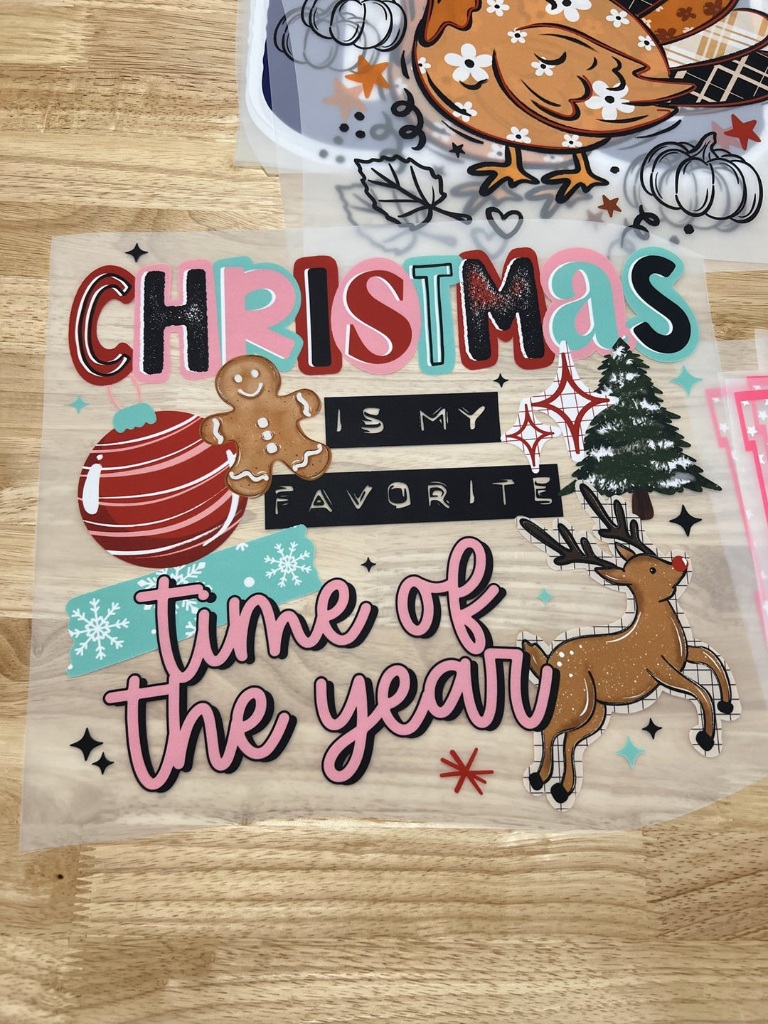 Pick Your Print – Christmas Is My Favorite Time of the Year DTF transfer