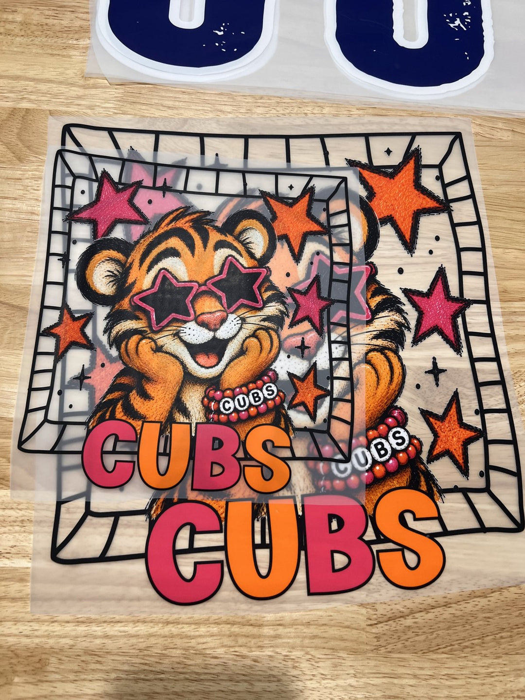 Pick Your Print – Cubs Mascot – Youth DTF transfer