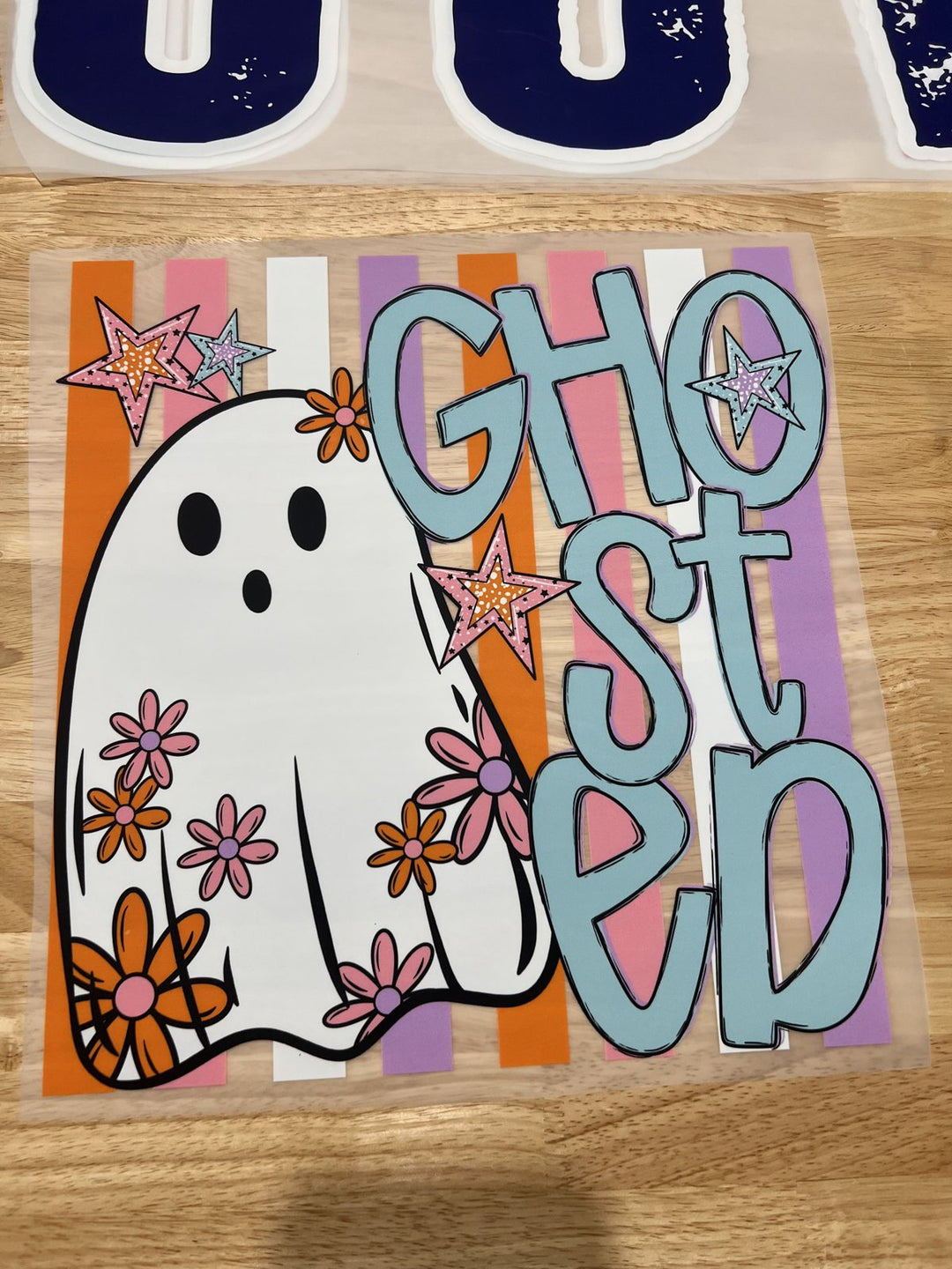 Pick Your Print – Ghosted DTF transfer