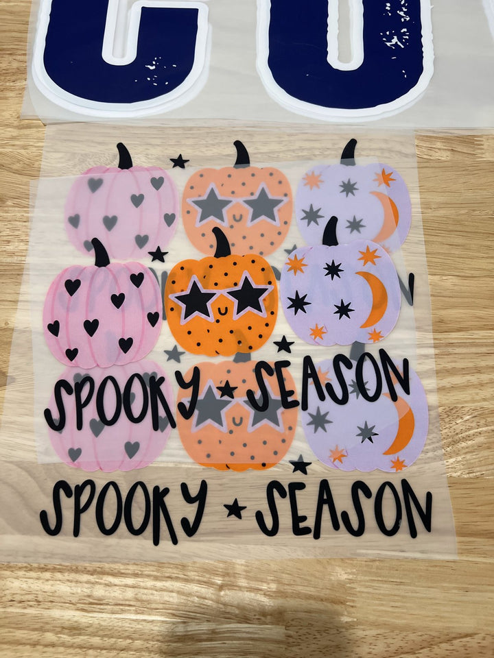 Pick Your Print – Spooky Season Pumpkins – Youth DTF transfer