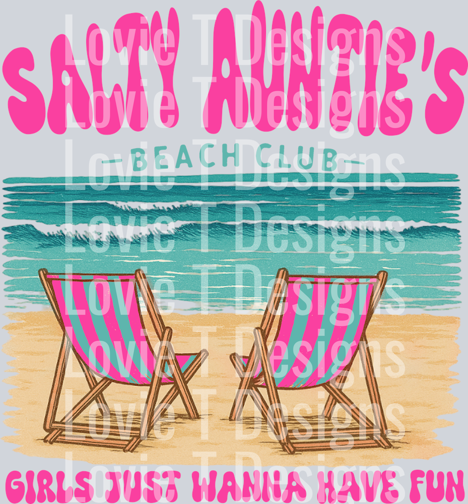 salty aunties beach