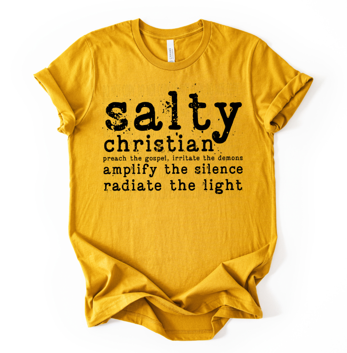 Salty Christian DTF transfer design – image 1