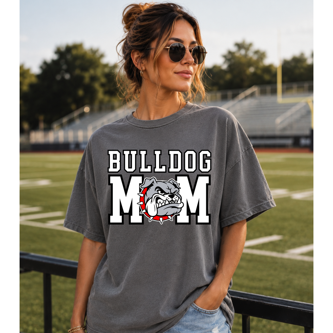School Spirit Mascot Mom customizable DTF transfer