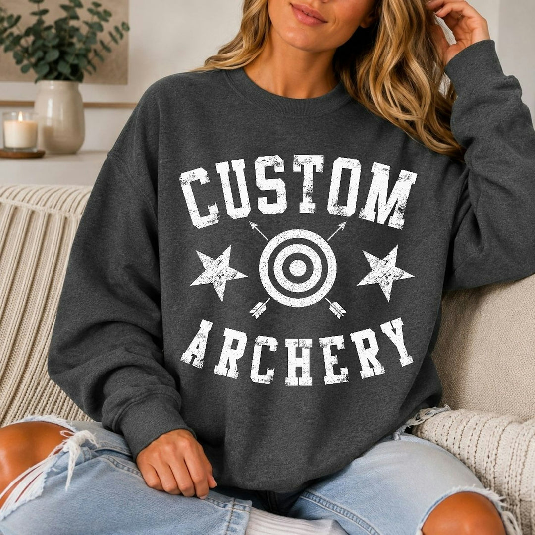Vintage Archery customizable DTF transfer mockup