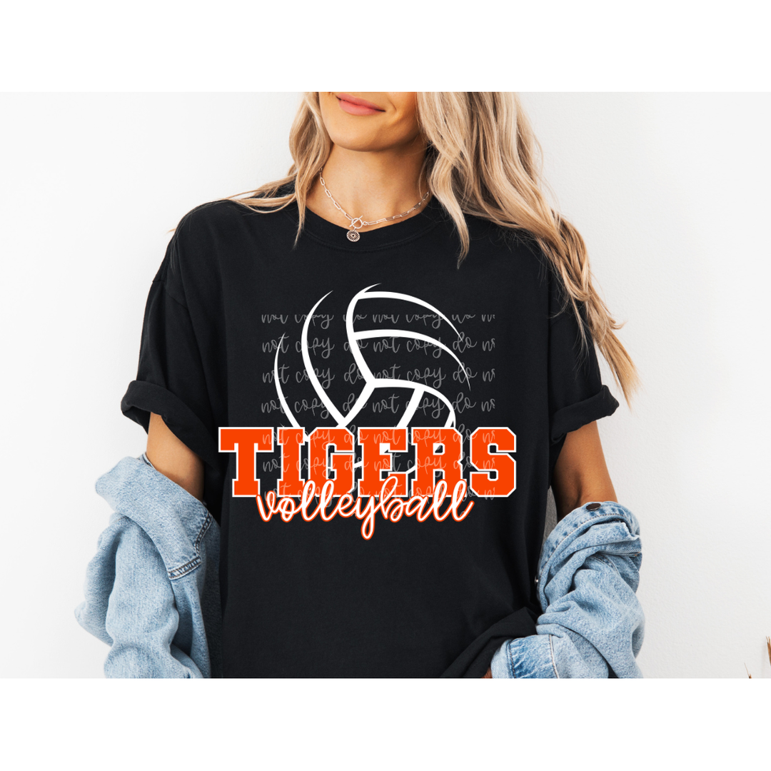 Volleyball Team customizable DTF transfer