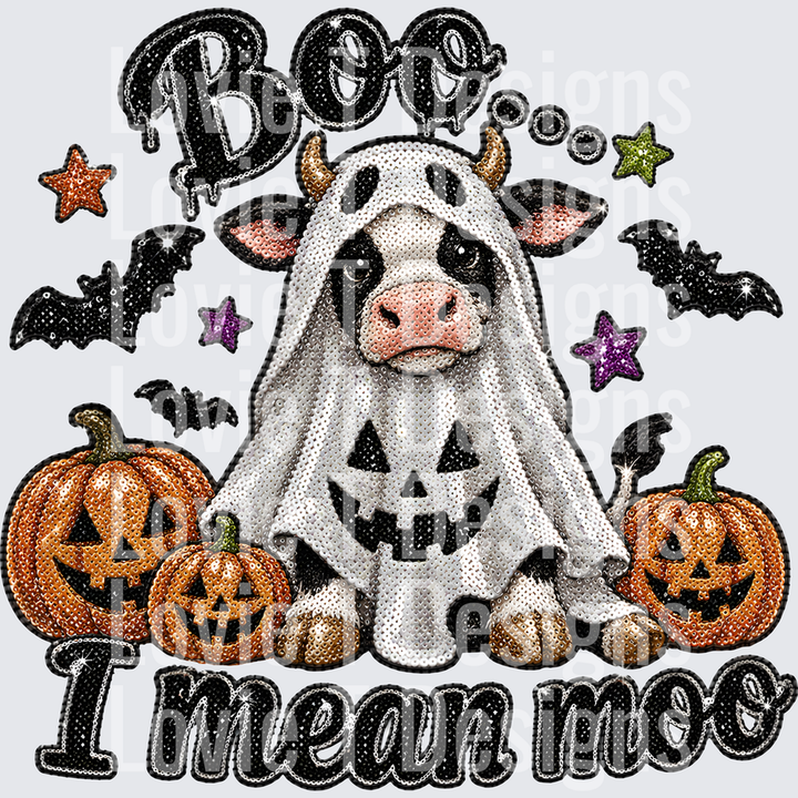 Boo I Mean Boo – DTF Transfer – product image