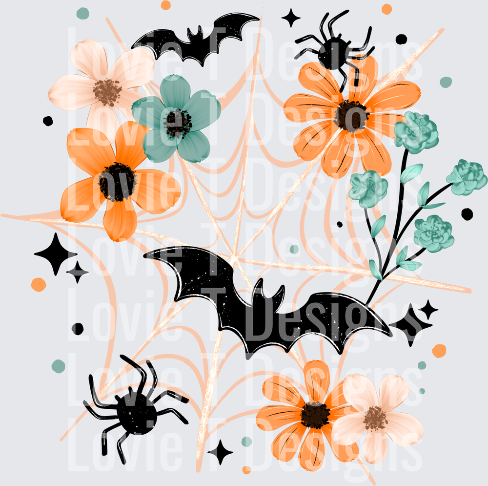Bat_Spider_Florals