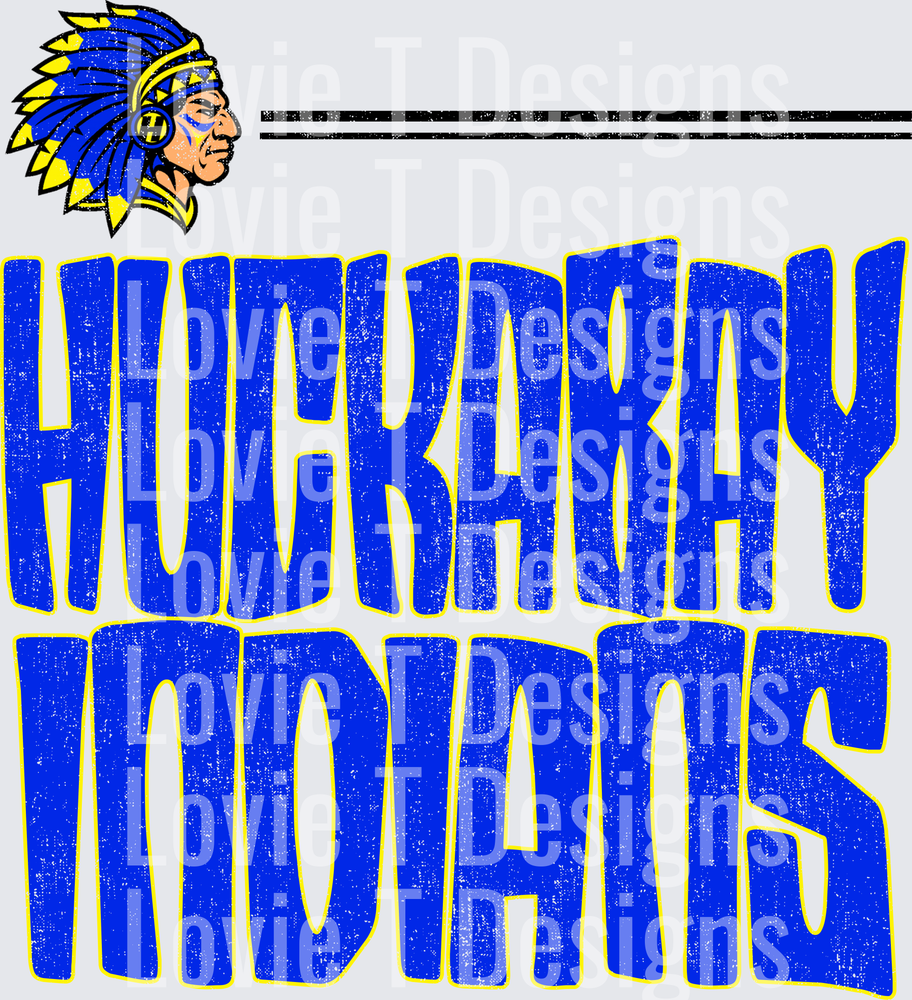 HUCKABOY INDIANS DISTRESSED