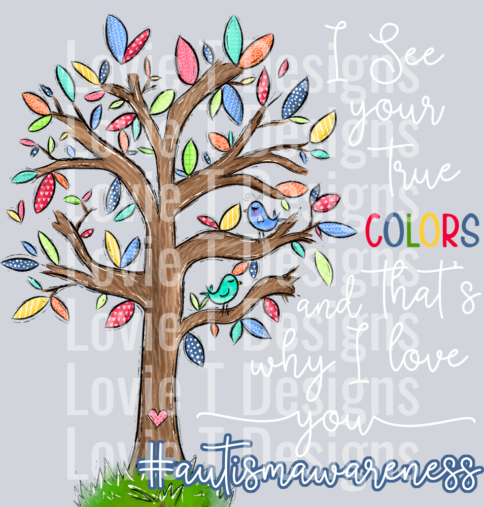 I SEE YOUR TRUE COLORS WHITE