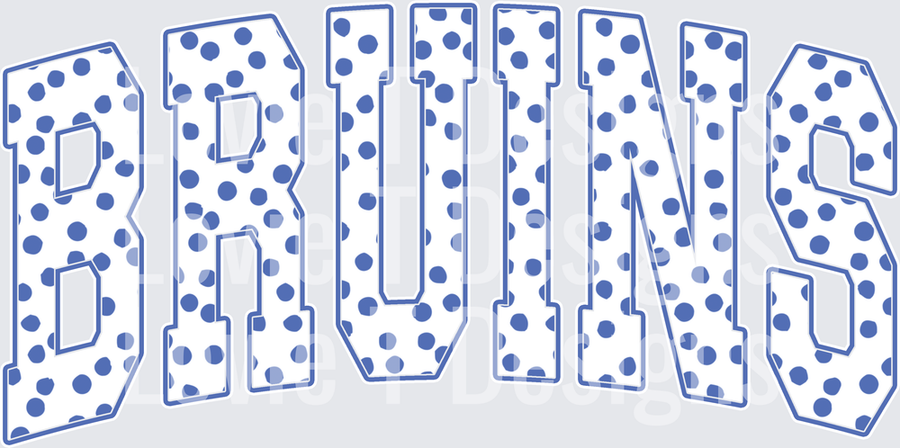 BRUINS COLUMBIA COR DOTTED