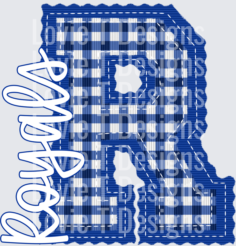 LETTERMAN STITCH R ROYALS