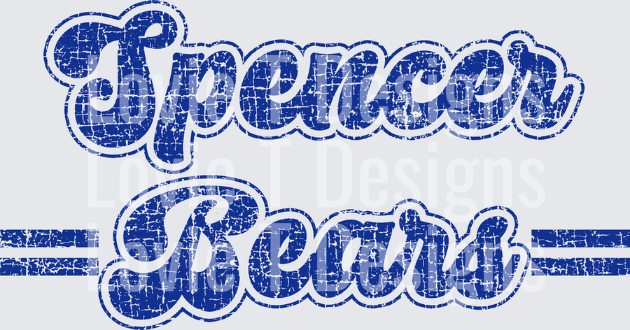 RETRO GROOVY MASCOT SOLID SPENCER BEARS TEXTURE 3