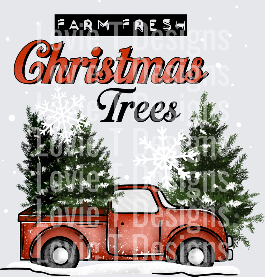 Farm fresh christmas trees