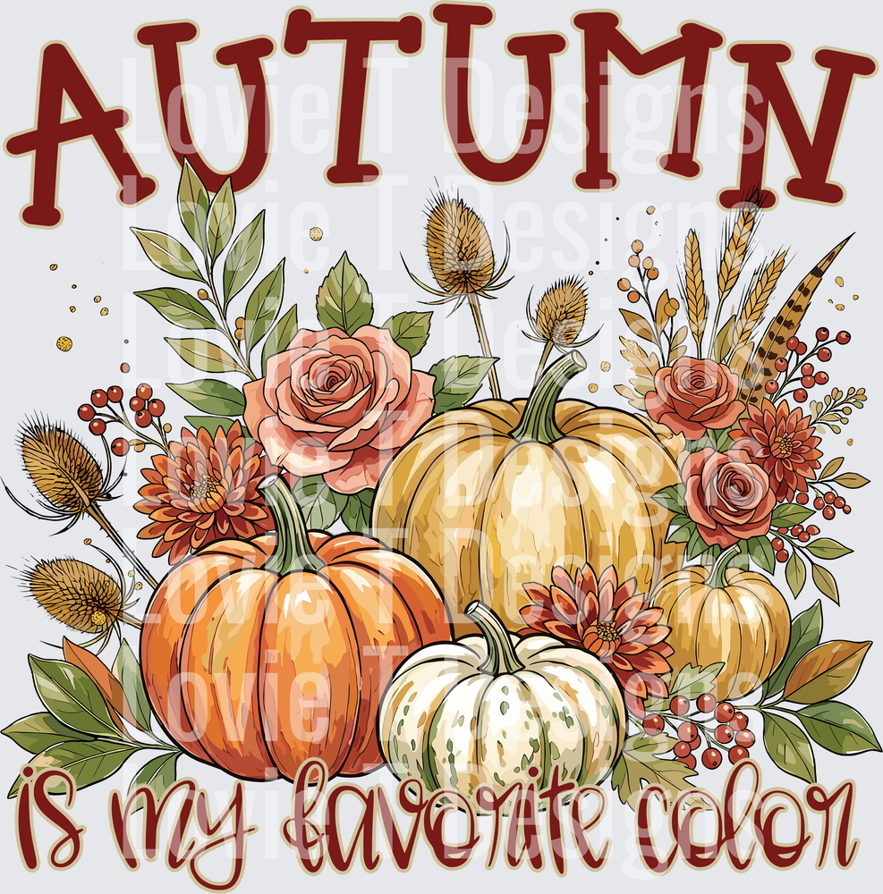AUTUMN IS MY FAVORITE COLOR