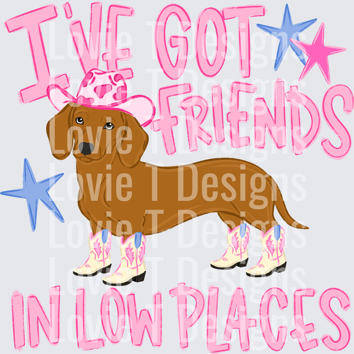 friends in low places weenie