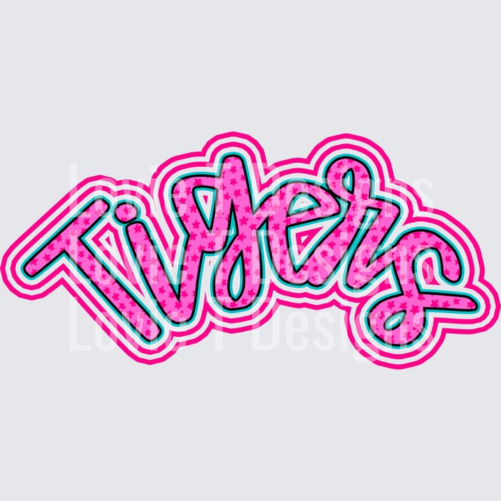 Tigers Pink Pocket – DTF Transfer