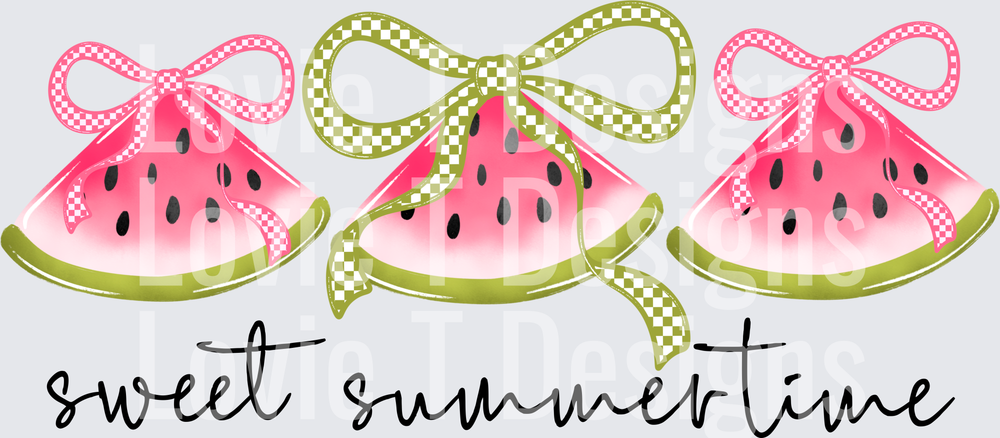 Sweet summer watermelon