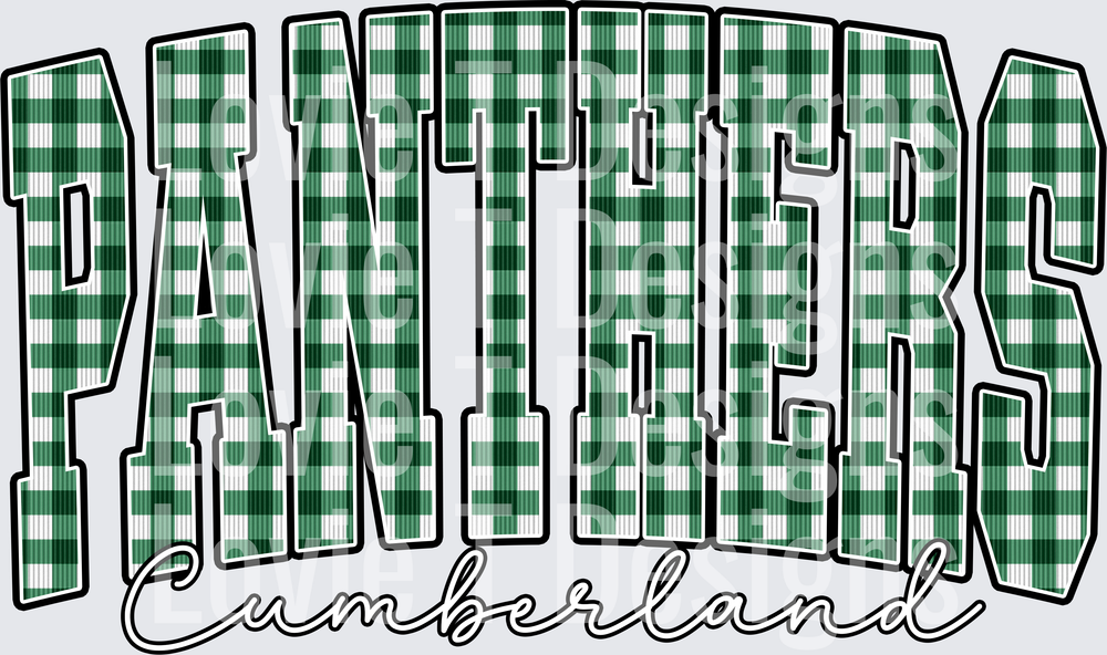 PANTHERS CUMBERLAND GREEN GINGHAM (1)
