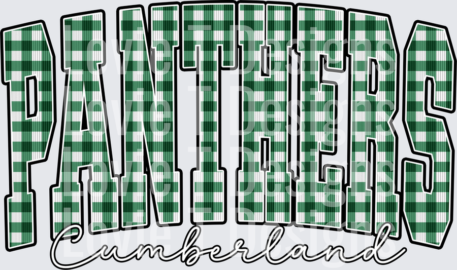 PANTHERS CUMBERLAND GREEN GINGHAM (1)