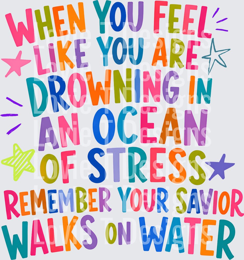 WHEN YOU FEEL STRESS