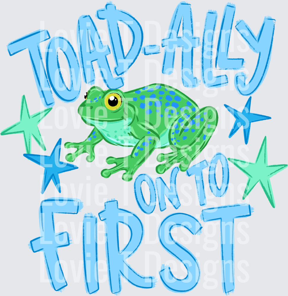 TOADALLY FIRST BOY