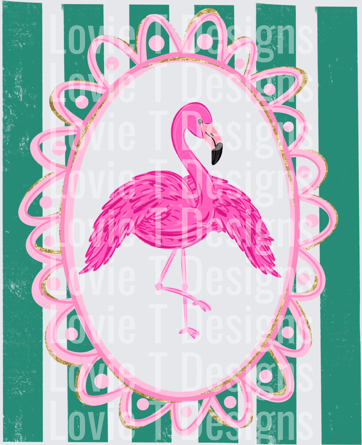 flamingo STRIPES