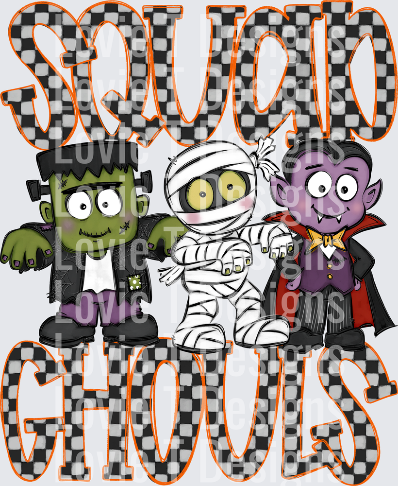 SQUAD GHOULS MONSTERS