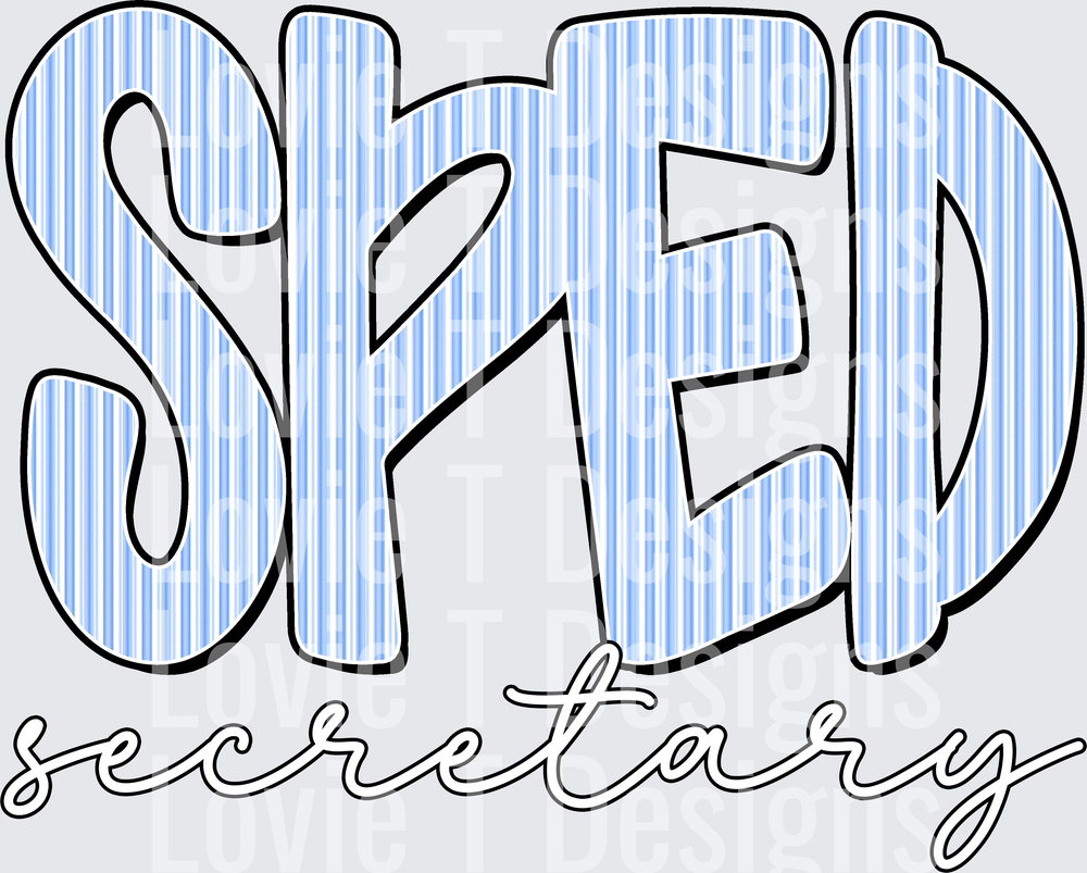 SPED SECRETARY COLUMBIA SEERSUCKER