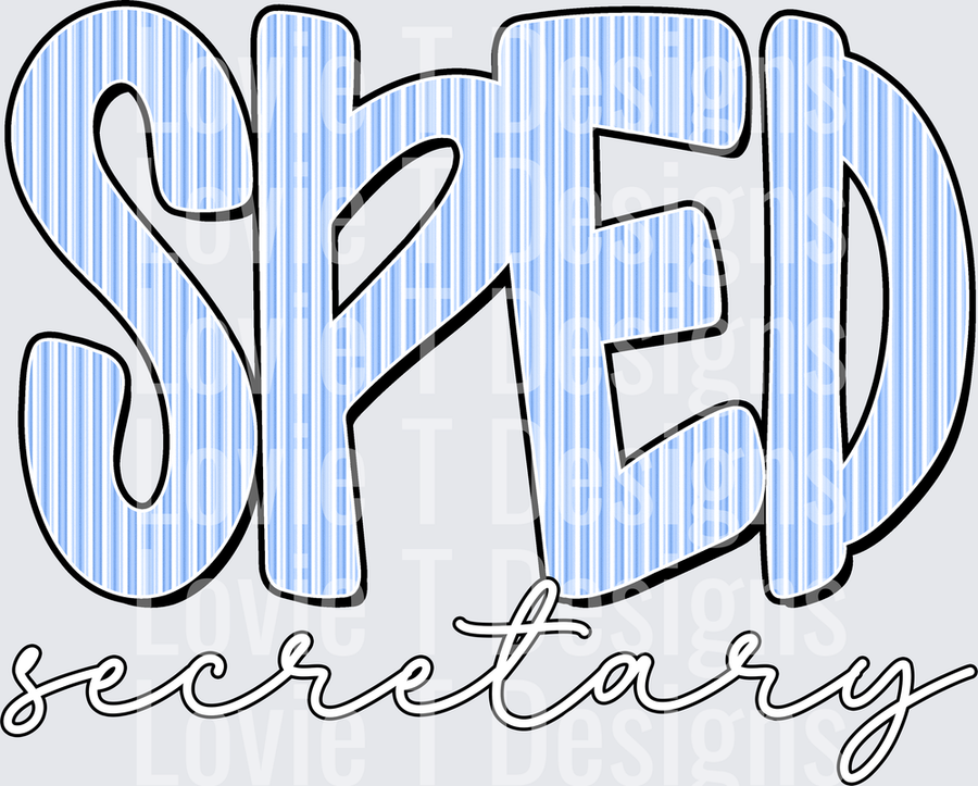 SPED SECRETARY COLUMBIA SEERSUCKER