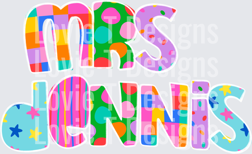 MRS DENNIS COLOR POP