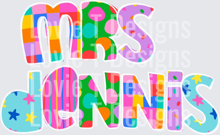 MRS DENNIS COLOR POP