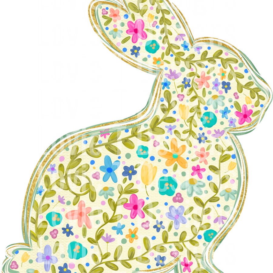 FLORAL BUNNY