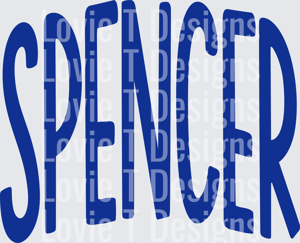 OVERSIZED MASCOTS SPENCER ROYAL BLUE