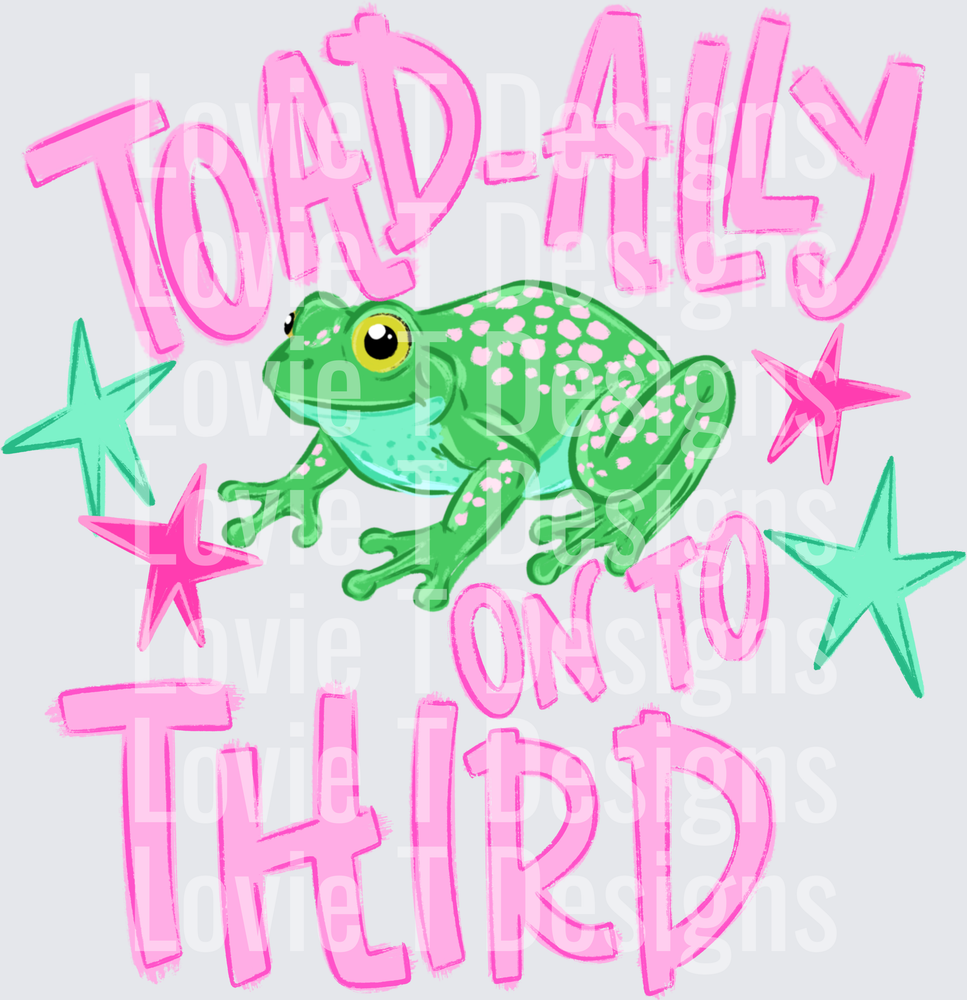TOADALLY THIRD GIRL