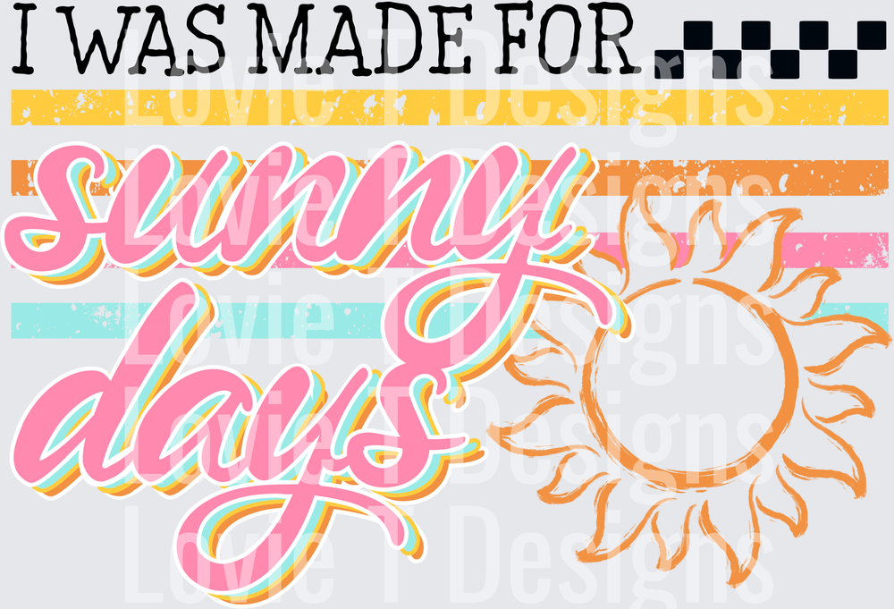 made for sunny days black
