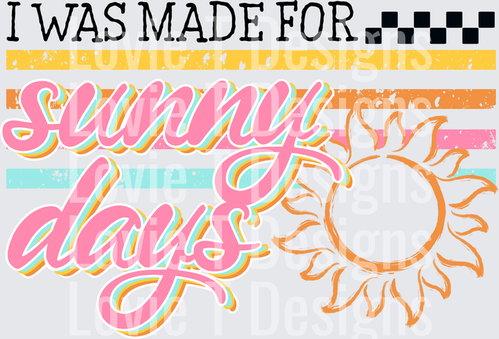 made for sunny days black